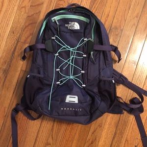 North face book bag